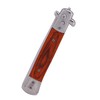 Switchblade Spring Folding Knife Push Button Pocket Comb Oil Hair
