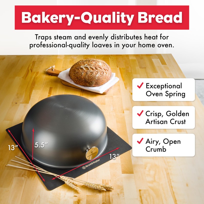 Brod & Taylor Ultralight Baking Shell for Sourdough Bread (Boule)