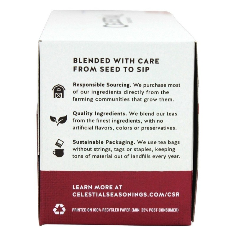 Celestial Seasonings Tea, Cranberry Vanilla Wonderland, 20 Count