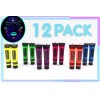 GLOW Arte Pintura Neón P/ Cuerpo Arte Fluorescente Luminoso  12