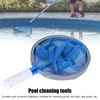 Pool Skimmer Leaf Debris Cleaning Rake Net for Swimming Pool