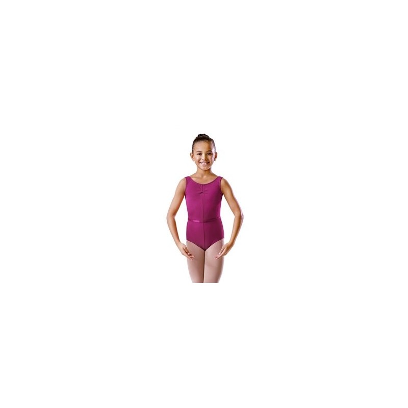 Bloch RAD Cotton Ruche Front Leotard with Belt Age 11-12