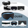 WAOAW Sleep Mask, Eye Mask for Sleep, Silk Eye Sleeping