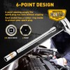 ELEAD 8-Piece 3/8" Drive Spark Plug Socket Set with Universal