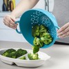 Zeal G211A Melamine Colander/Strainer (24cm) -Aqua