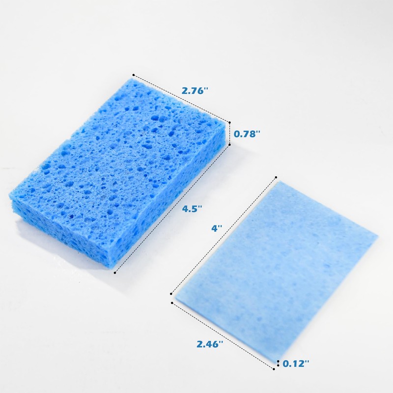 Cellulose Kitchen Sponges for Dishes(6 Pack)