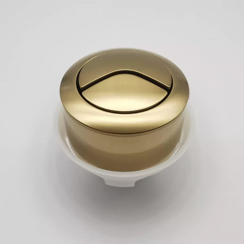 Gold Toilet Flush Button Replacement for Cable Operated Concealed Cistern