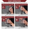LFGUD Diamond Hole Saw Kit, 6-Piece Diamond Core Drill Bits