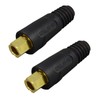 RIVERWELD TIG Welding Cable Panel Connector Plug EDKL35-50 315Amp with