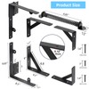 Fence Gate Kit Gate Hardware, 2 Set Anti Sag Gate