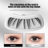 Lower Eyelash Stamp, Lash stamp with ink, Eyelash Stamps Tool,