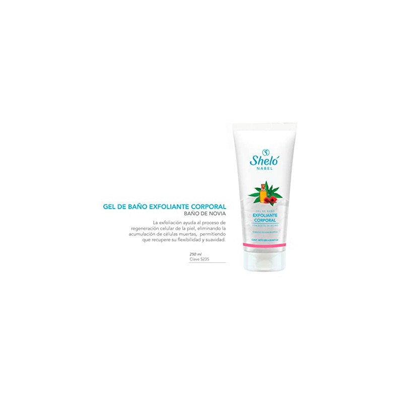 Gel Exfoliante Corporal Elimina Células Muertas Piel Suave