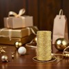 100M/328 Feet Gold String Twine for Crafts, Metallic Bakers Cord,