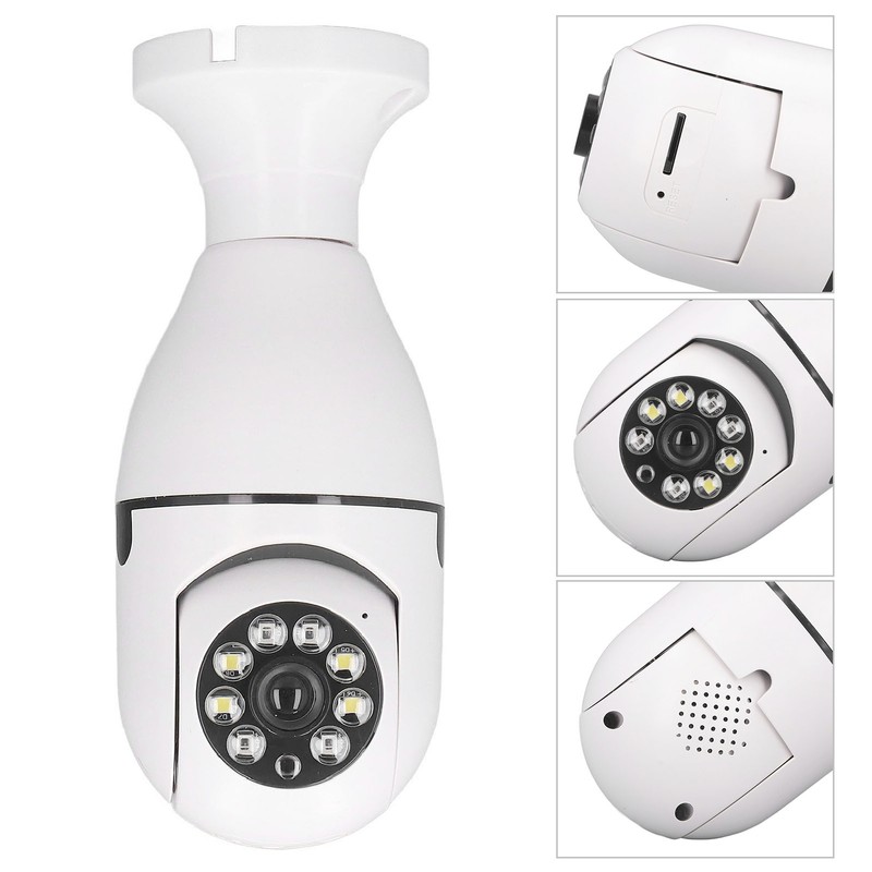 Wireless Camera 2MP Motion Sensor Infrared Night Vision WiFi 110‑240V