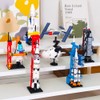 Building Block Space Exploration Shuttle Toy Aerospace Building Kit with