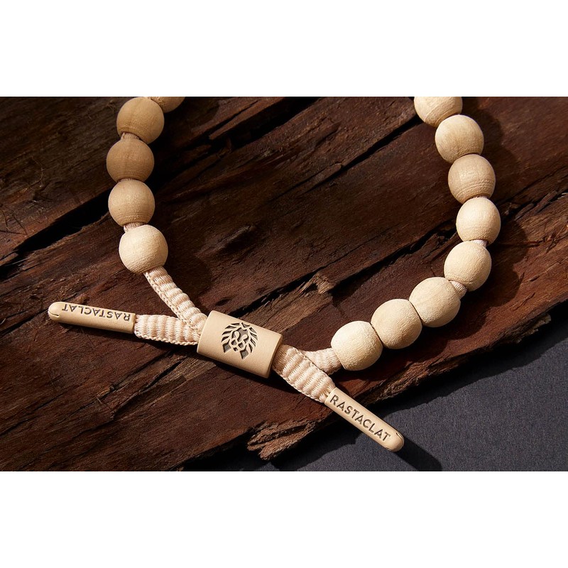 Rastaclat Beaded Bracelet for Men and Women - Manifest Tan