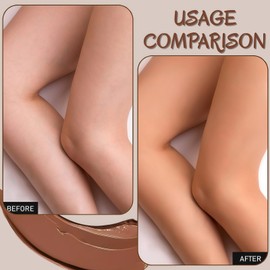 100ML Long Wear Waterproof Concealer,Leg Makeup Coverage,Waterproof Body Foundation&Bo-dy Concealer,Leg Makeup No Transfer,Full Coverage Bo-dy Coverage Perfe/ctor,Multi-Functional Body Perfe/ctor(03)