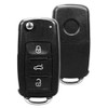 OcioDual 3-Button Key Shell Compatible with Golf Mk6 T1guan Polo