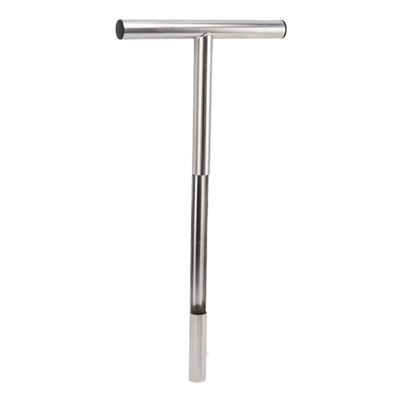 Soil Sampler Probe 304 Stainless Steel Protable T Handle Soil