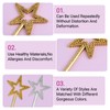 JIYIN Pack of 2 Magic Wand Glitter, Fairy Wand for