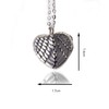 Angel Wing Heart Urn Keepsake Pendant Locket Necklace 925 Sterling