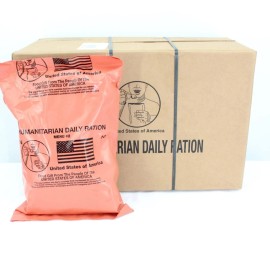 Leevax 1 Case HUMANITARIAN DAILY RATION MRE - RANDOM MENU - 2023