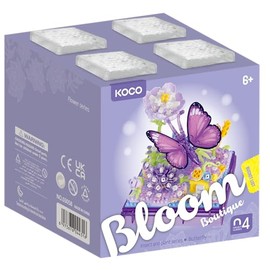 Addcore Bloom Flower Garden Building Set (Butterfly Garden 471 pcs)