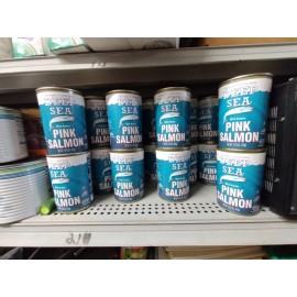 Deep Sea 16 cans Deep Sea Pink Salmon Wild Alaska Canned 14.75 Oz, 2028 exp date