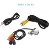 Pyle Car Rearview Backup Camera - Compact, Night Vision Illumination,