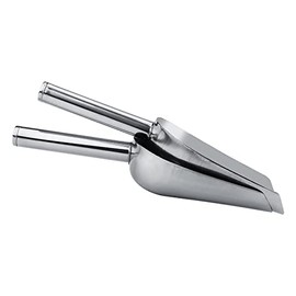 Cucharas para Dulces de Acero Inoxidable, Juego de 5 Piezas, Plateado, 19cm, Profesionales para Buffet, Bodas, Fiestas, Bar y Cocina