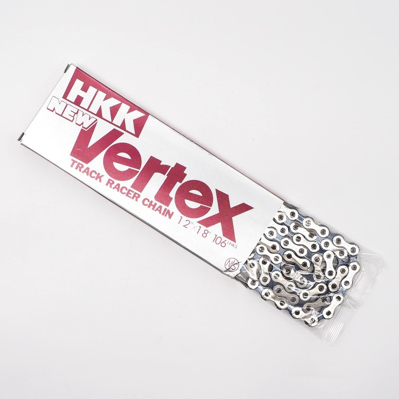 HKK Vertex 1/8" Chain, Silver Black