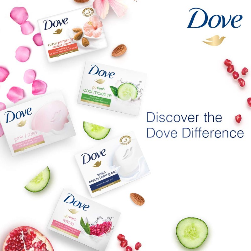 Dove Cream Beauty Bathing Bar, 3x75g