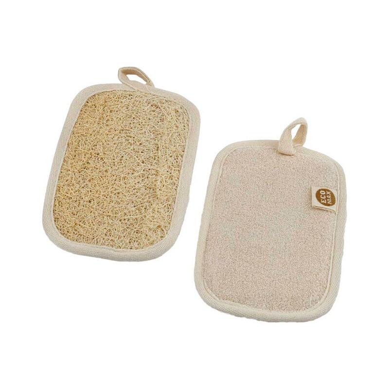Eco Max Loofah Scourer & Washpad, 1 Loofah