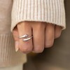 Roe Dolph Christmas Holiday Ring for Women, Christmas Outfit Accessories,