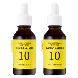It's Skin Power 10 Formula VC Effector Blemish Care Essence, 30ml, 2 pieces / 잇츠스킨 파워 10 포뮬라 브이씨 이펙터 잡티케어 에센스, 30ml, 2개