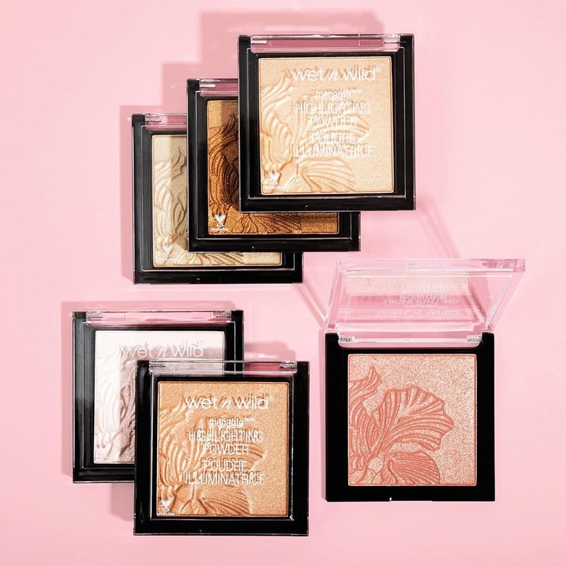 Wet n Wild - Polvo iluminador Megaglo, Blossom Glow, 0.19