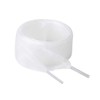 Allegra K 2 Pairs Flat Snow Yarn Shoelaces 2.5cm/4cm Wide
