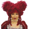 shoperama Baroque Women's Wig Red Heart Queen Alice in Wonderland Queen Renaissance Rococo