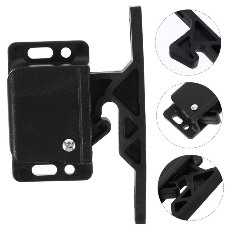 Tofficu Effortless Install Rv Cabinet Door Latches Grabber Catches Push-to-Close