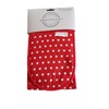 Mals Double Oven Gloves, Red with white spots 100% Cotton