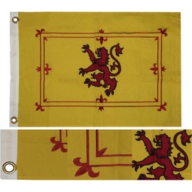 "Flags & Signs" 16x24 Embroidered Cotton Scotland Flag 16"x24" Size a-1-2762