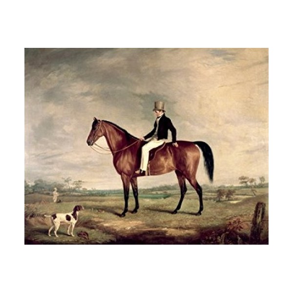 Posterazzi A Young Gentleman In A Grey Hat On A