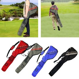 AIXXCUVQ Golfs Sunday Carry Bag - Lightweight and Waterproof Travel Bag 49 Holds Up to 10 Clubs Nylon Color Black Blue Red Grey, Green