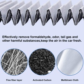 Engine and Cabin Air Filter Kit for Hyundai Palisade 2025 2024 2023 2022 2021 2020 Replace 28113A9100 97133S8000 S8C79-AC000 CA11943