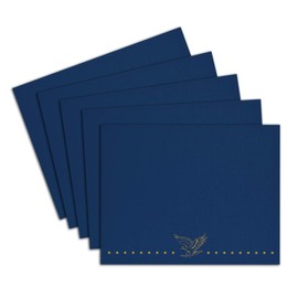 Great Papers! Patriotic Certificate Cover, Navy, 12" x 9.375", 5 Count (2017045)
