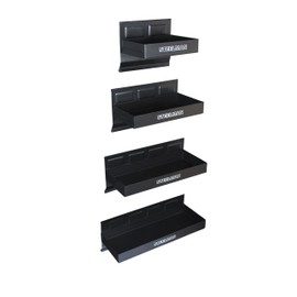 Steelman Non-Marring Magnetic Tool/Parts Storage Trays for Rolling Toolboxes, Durable Steel, 4-Piece Set