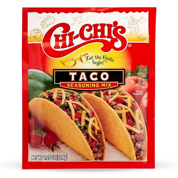 Chi-Chi's Taco Seasoning Mix, 1.25-Ounce (Pack of 24)