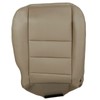 ECOTRIC Left Seat Cover Compatible with 2002-2007 Ford F250 F-350