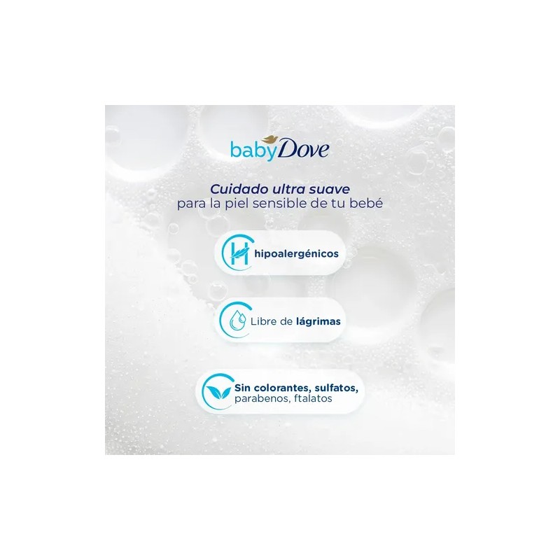 Baby Dove Crema Corporal Humectación Enriquecida 400 Ml