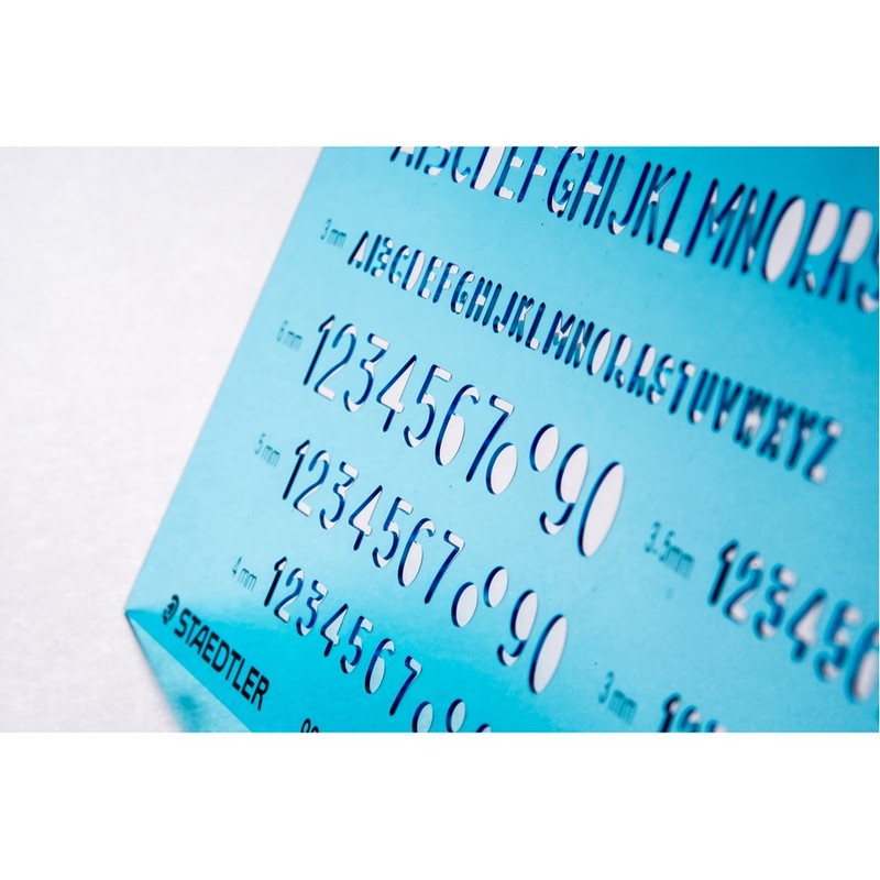 Alphanumeric ruler (japan import)